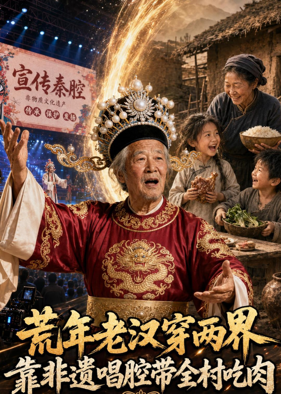 荒年老汉穿两界：靠非遗唱腔带全村吃肉(全集)