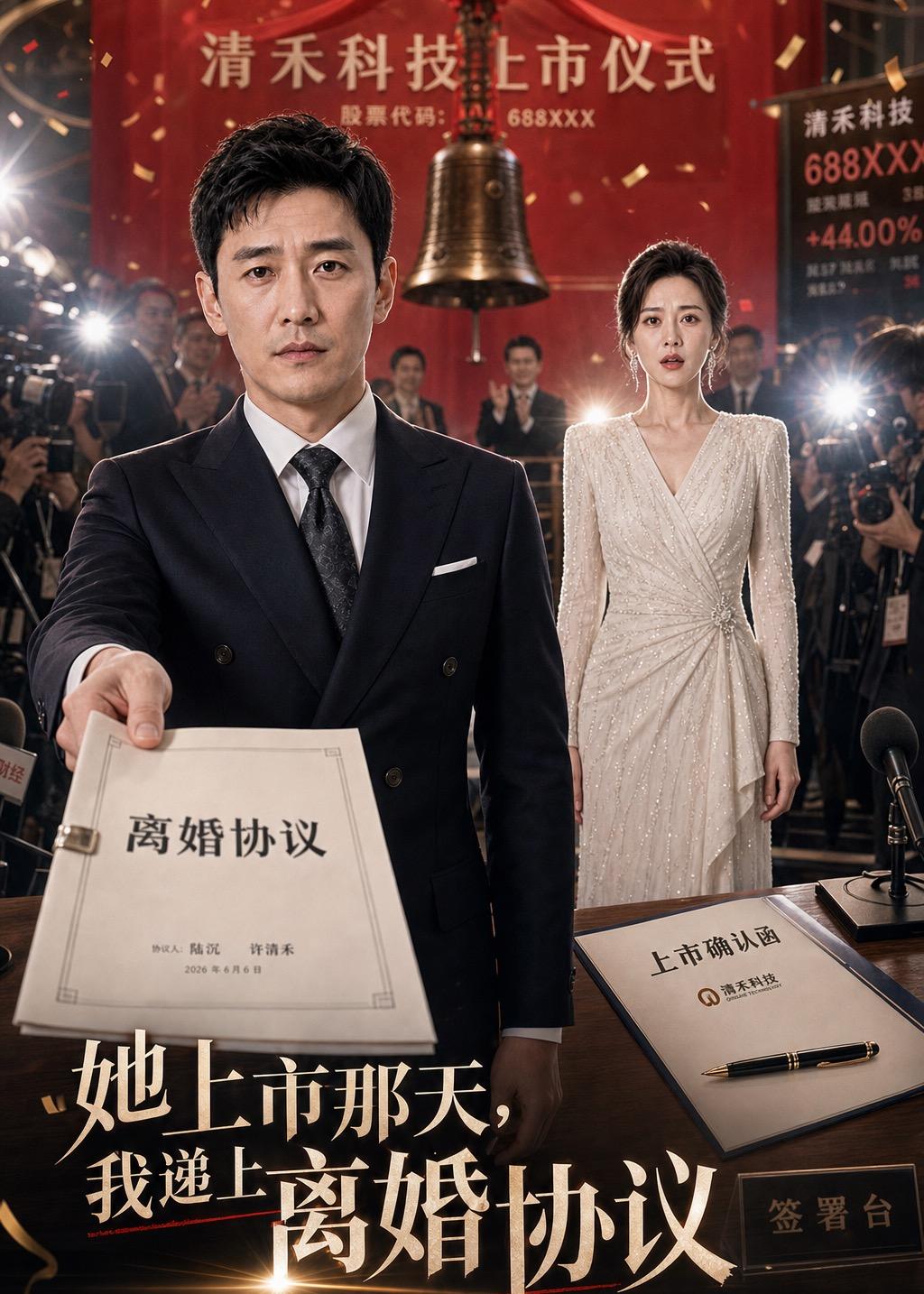 她上市那天，我递上离婚协议(全集)
