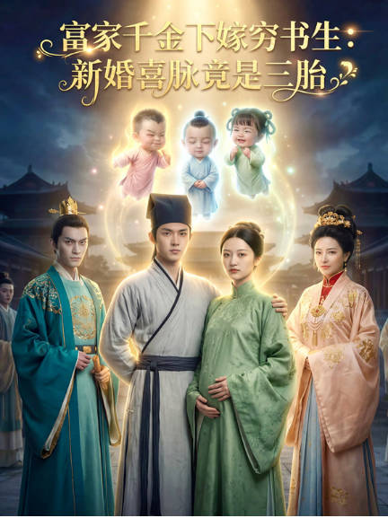 富家千金下嫁穷书生新婚喜脉竟是三胎 Ai漫剧(全集)