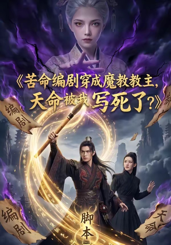 苦命编剧穿成魔教教主，天命被我写死了？ Ai漫剧(全集)