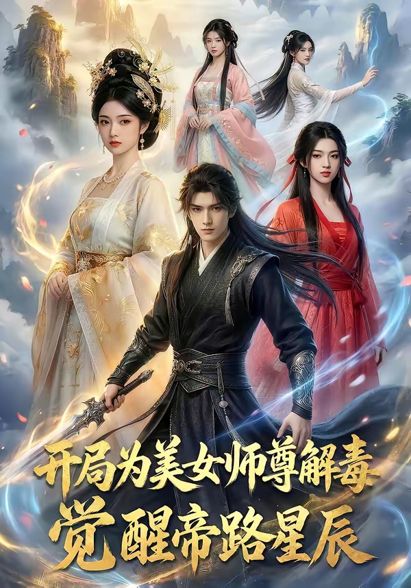 开局为美女师尊解毒，觉醒帝路星辰 漫剧(全集)