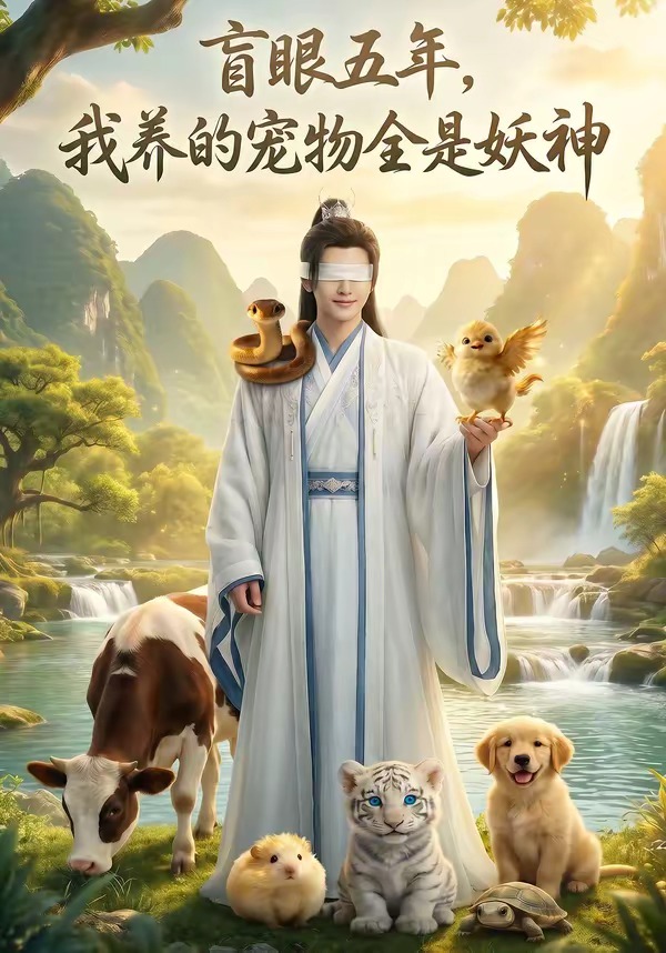 盲眼五年，我养的宠物全是妖神 Ai漫剧(全集)