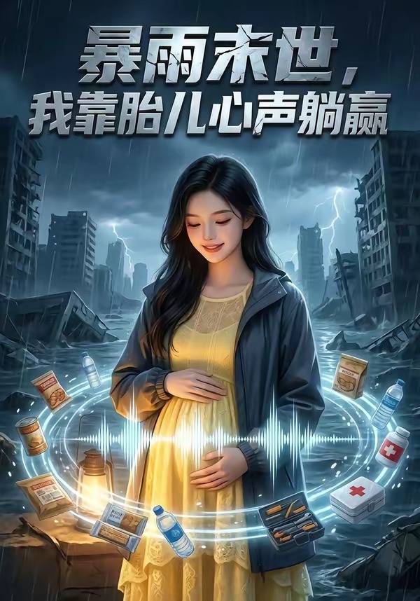 暴雨末世，我靠胎儿心声躺赢 Ai漫剧(全集)