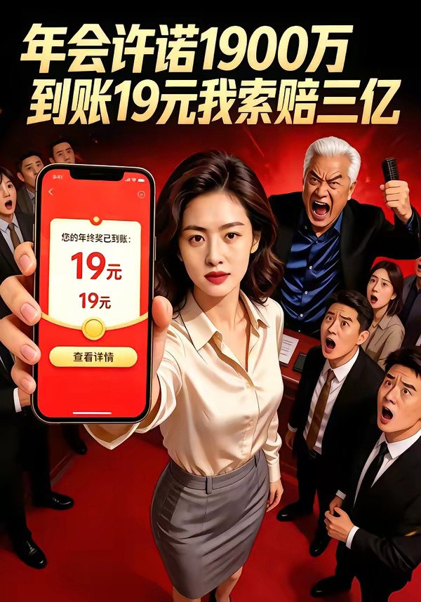 年会许诺1900万，到账19元我索赔三亿 Ai(全集)