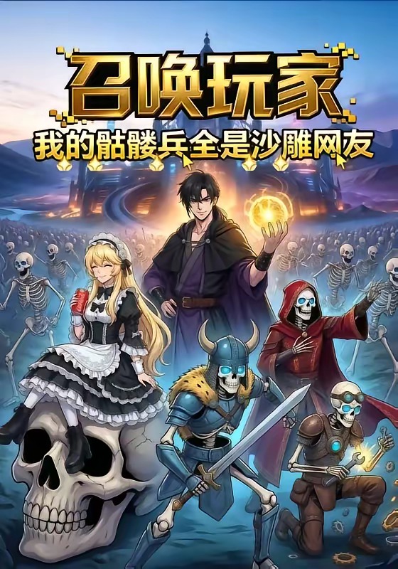 召唤玩家：我的骷髅兵全是沙雕网友 Ai漫剧(全集)