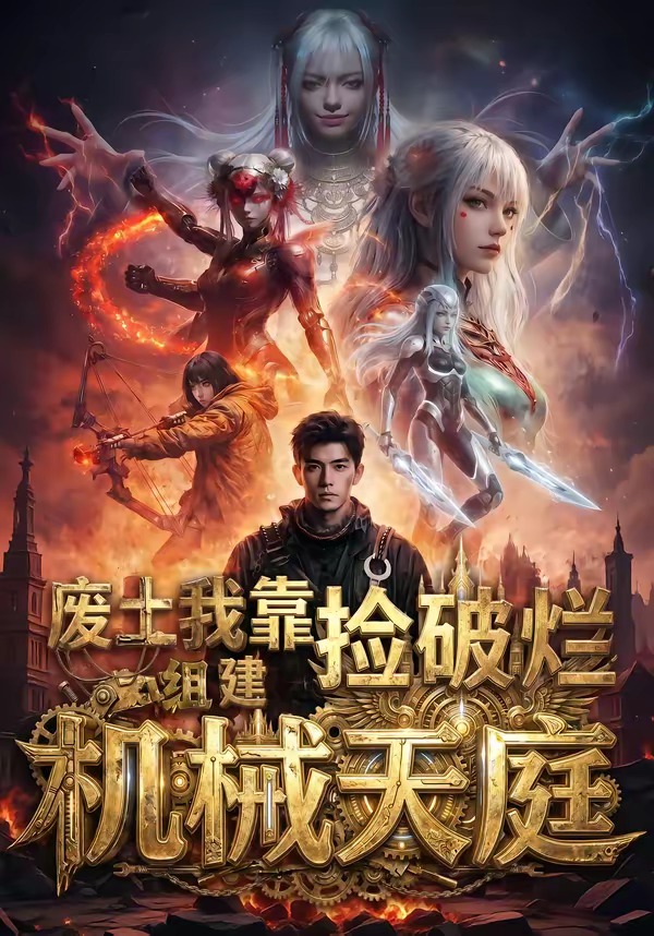 废土我靠捡破烂组建机械天庭 Ai漫剧(全集)