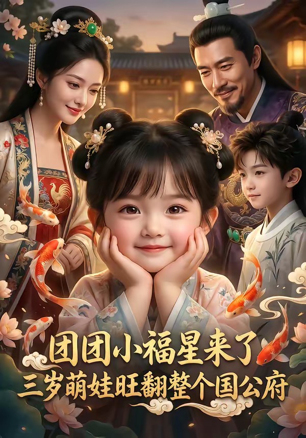 团团小福星来了，三岁萌娃旺翻整个国公府 Ai漫剧(全集)