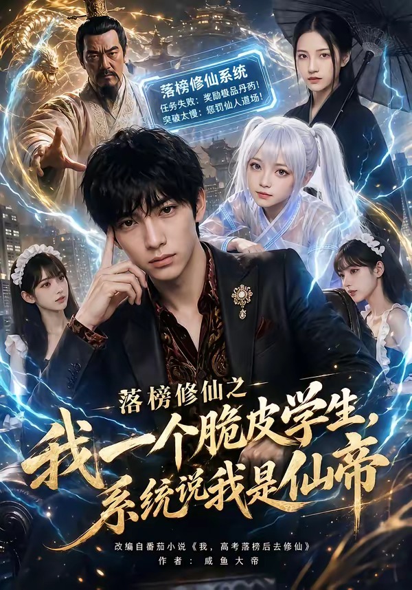 落榜修仙之我一个脆皮学生，系统说我是仙帝 Ai漫剧(全集)