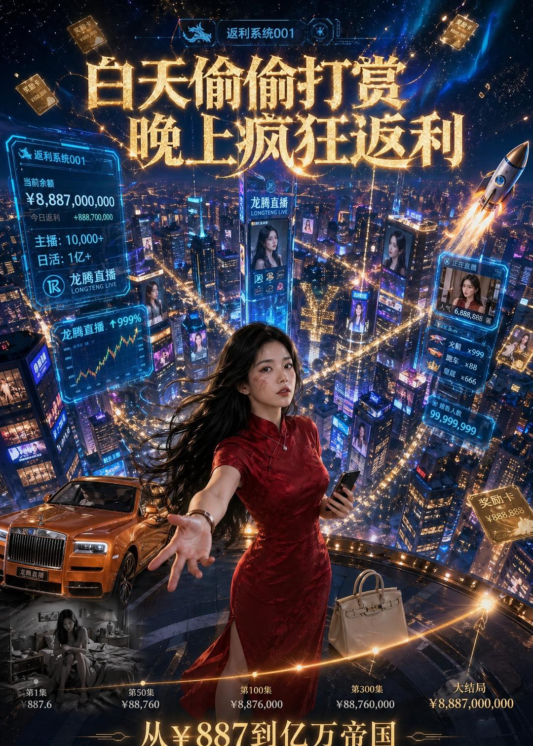 白天偷偷打赏，晚上疯狂返利 Ai(全集)