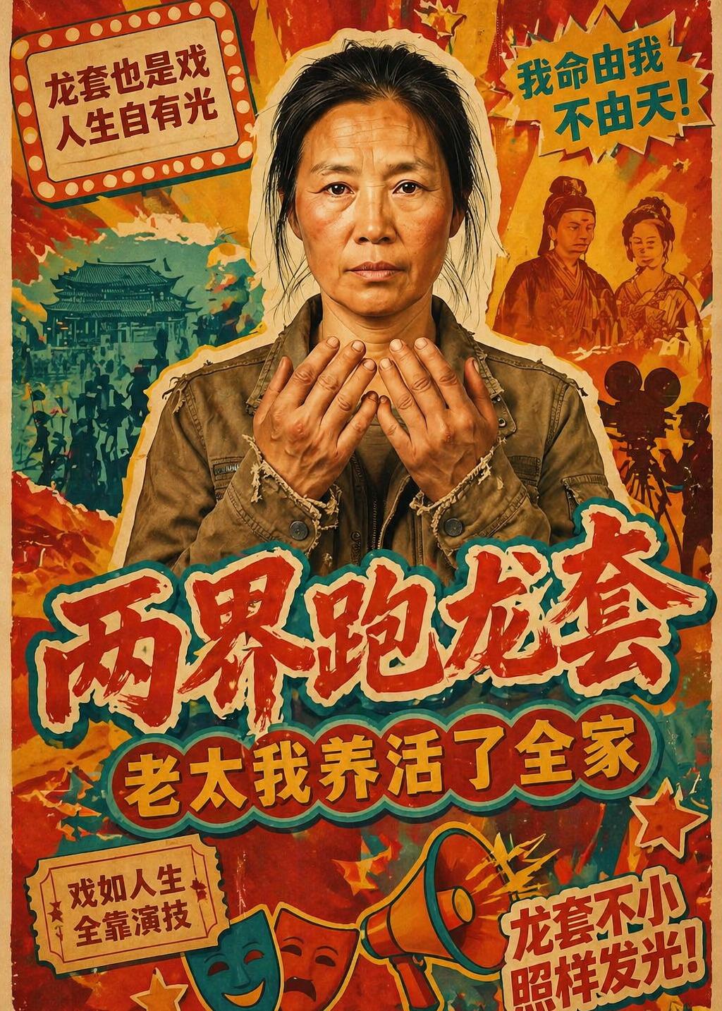 两界跑龙套，老太我养活了全家 Ai漫剧(全集)
