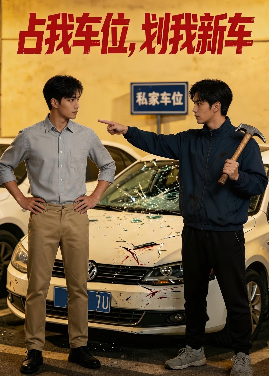 占我车位，划我新车 Ai漫剧(全集)