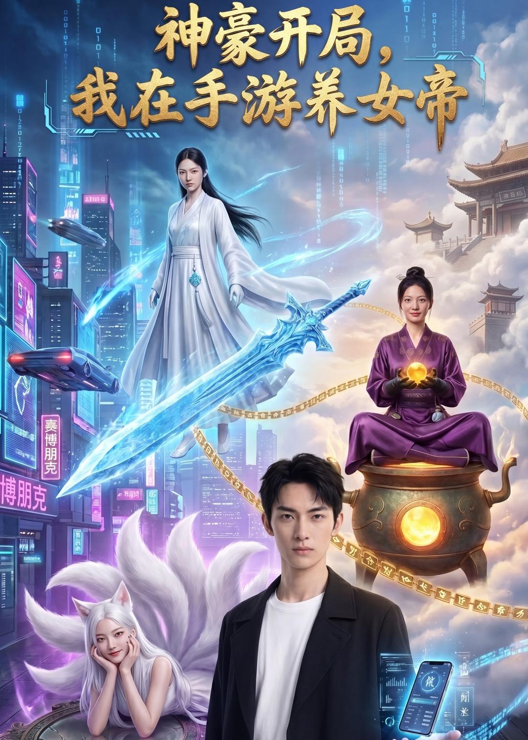 神豪开局，我在手游养女帝 AI(全集)