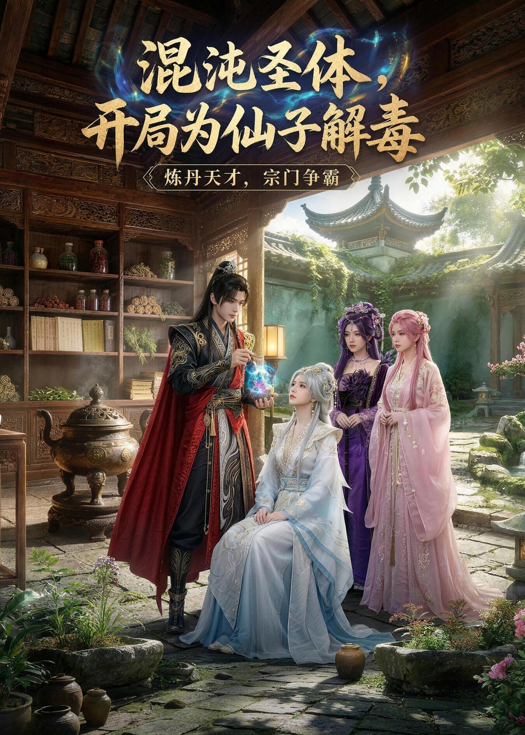混沌圣体-开局为仙子解毒 Ai漫剧(全集)