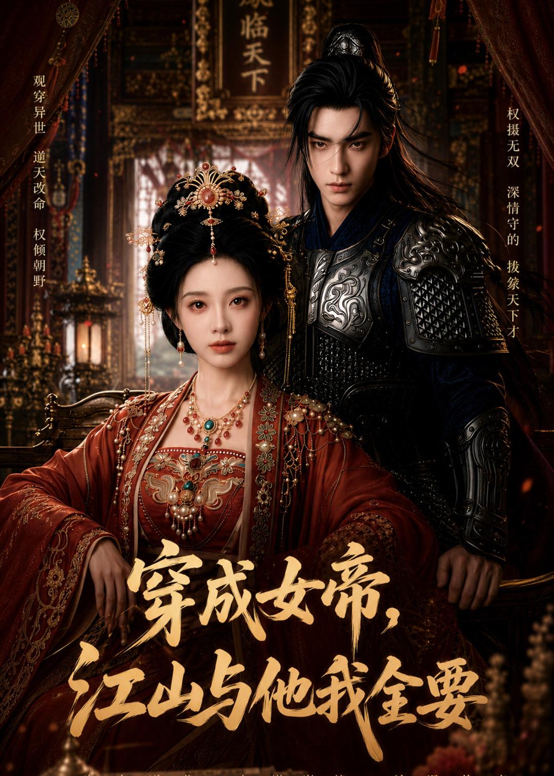 穿成女帝，江山与他我全要 Ai漫剧(全集)
