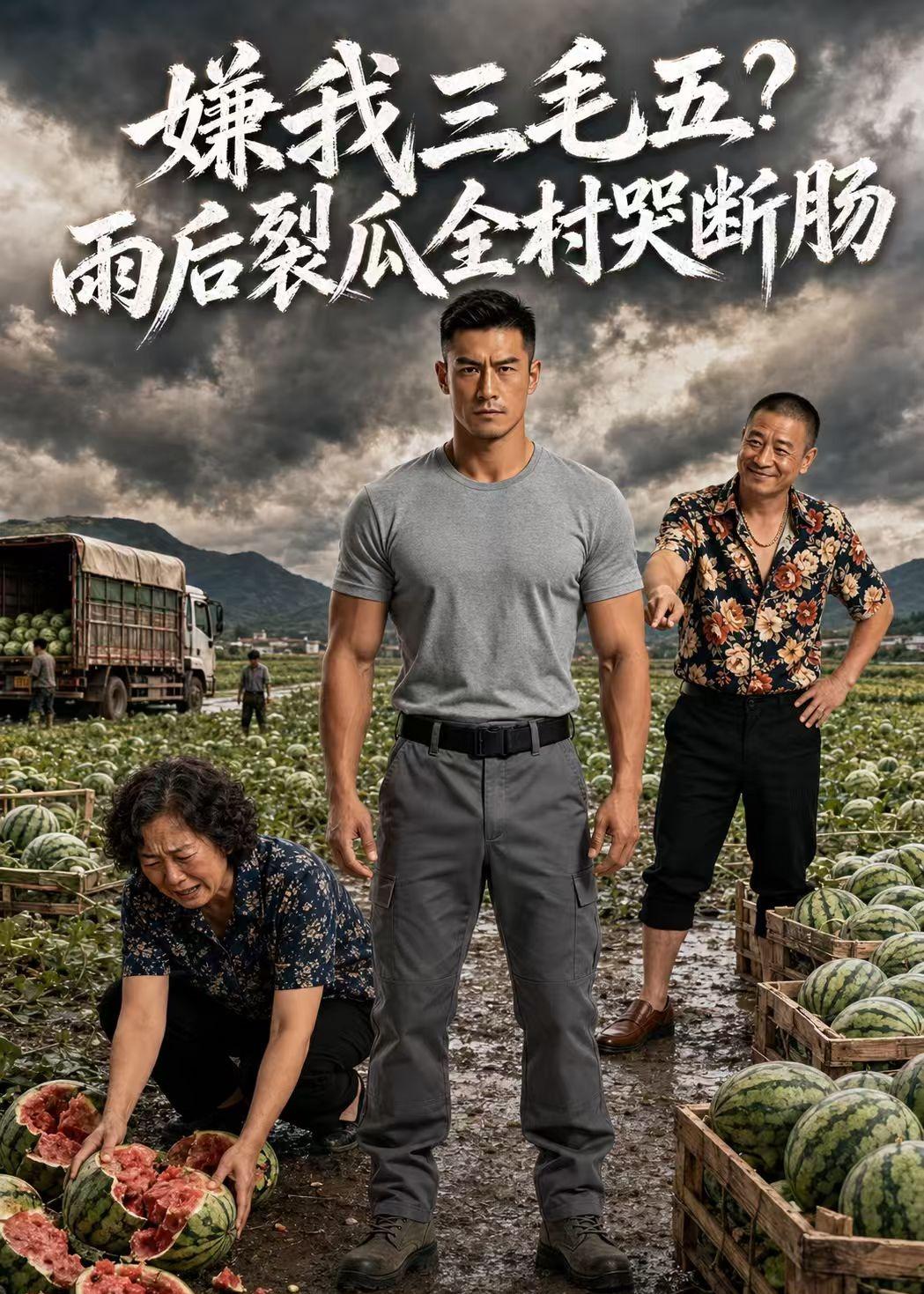 嫌我三毛五？雨后裂瓜全村哭断肠 AI(全集)