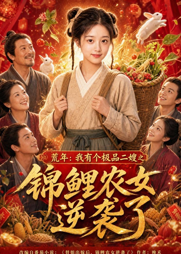 荒年：我有个极品二嫂之锦鲤农女逆袭了 Ai漫剧(全集)