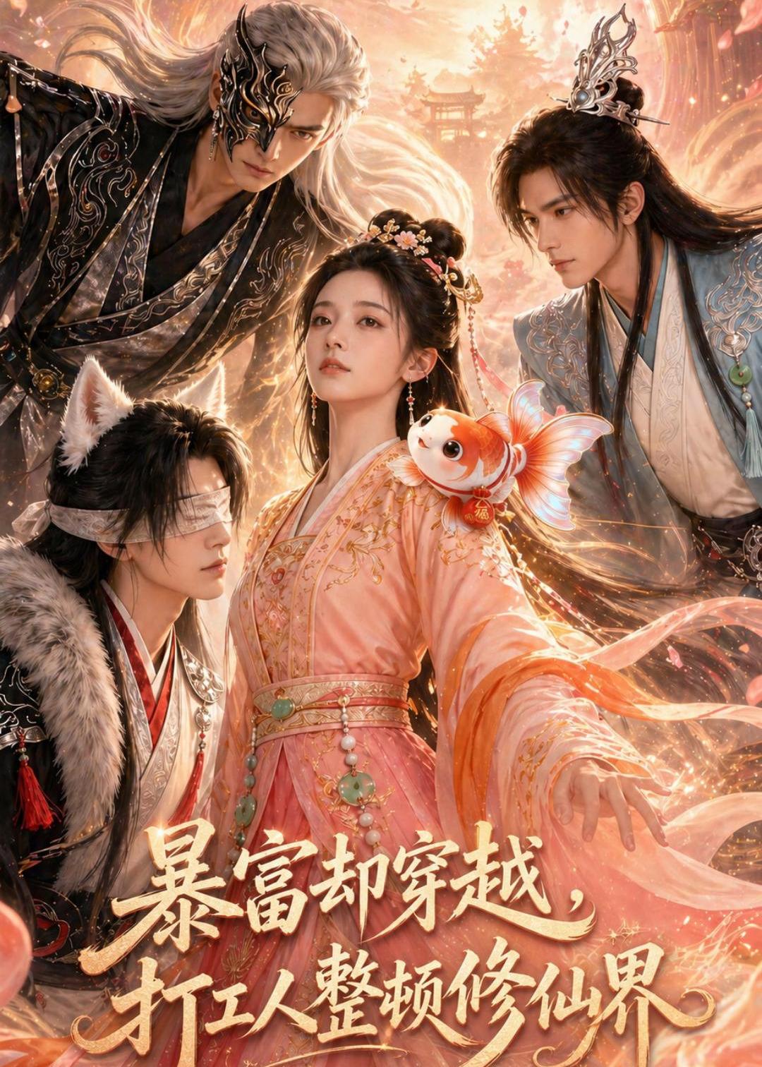 暴富却穿越，打工人整顿修仙界 Ai漫剧(全集)