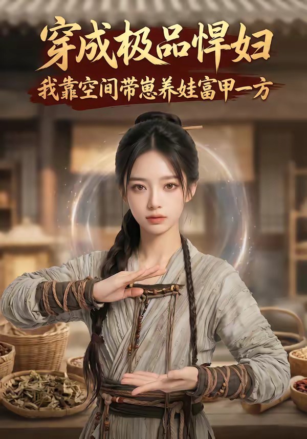 穿成极品悍妇，我靠空间带崽养娃富甲一方 Ai漫剧(全集)