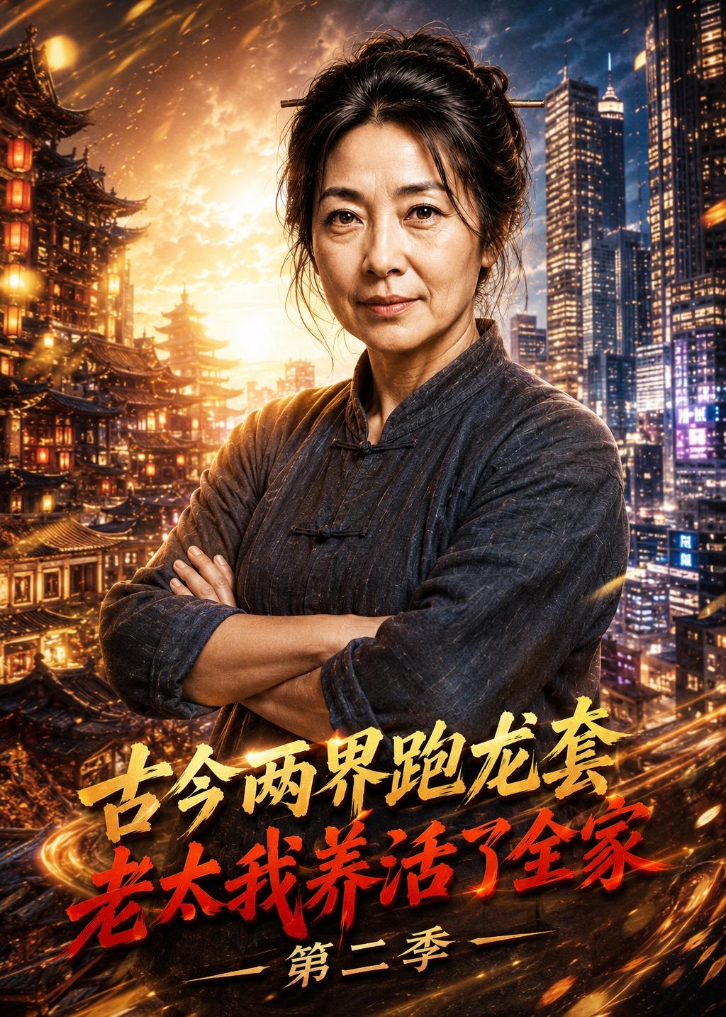 古今两界跑龙套，老太我养活了全家第二季 Ai漫剧(全集)