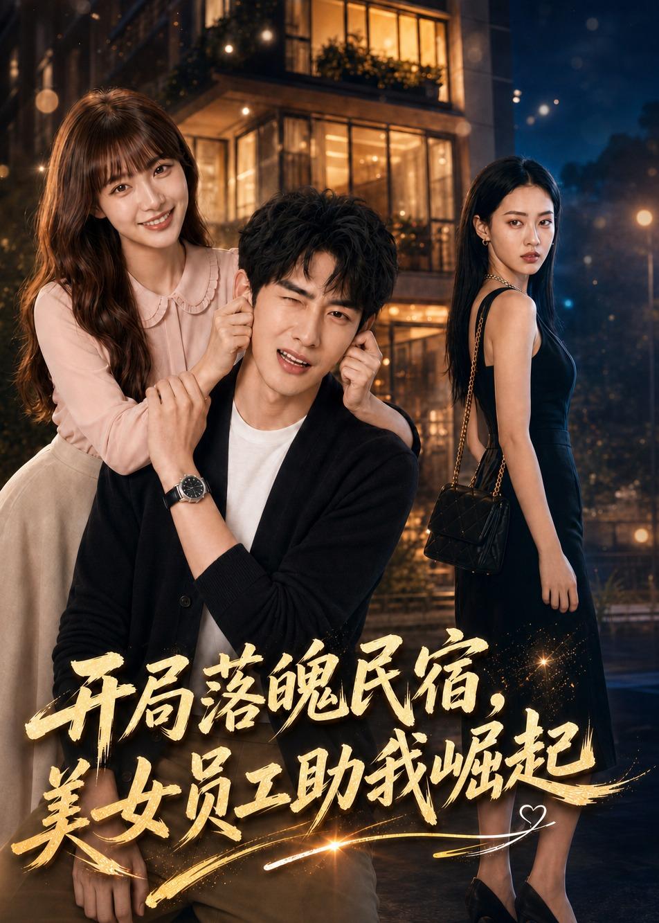 开局落魄民宿，美女员工助我崛起 AI(全集)