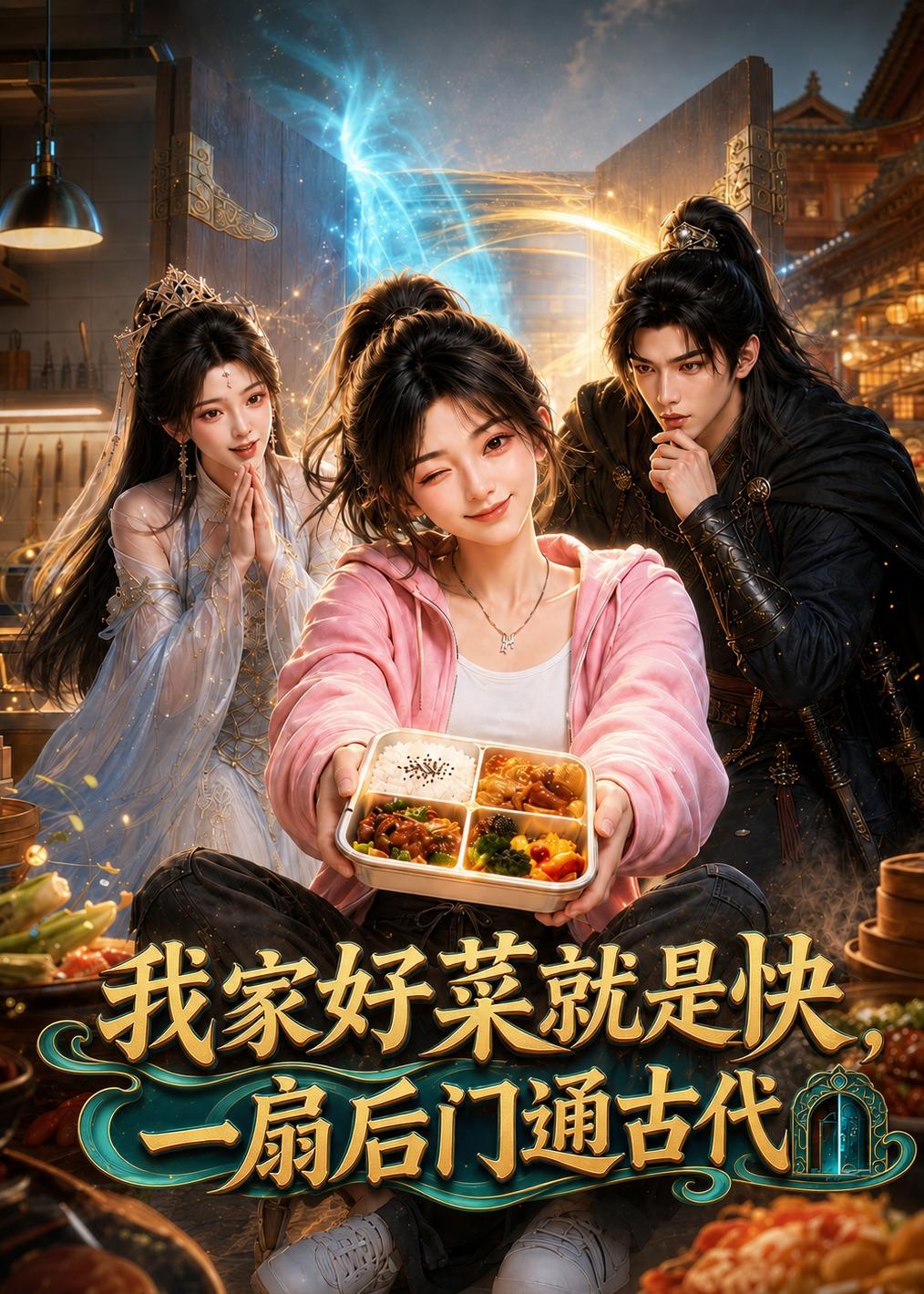 我家好菜就是快，一扇后门通古代 Ai漫剧(全集)