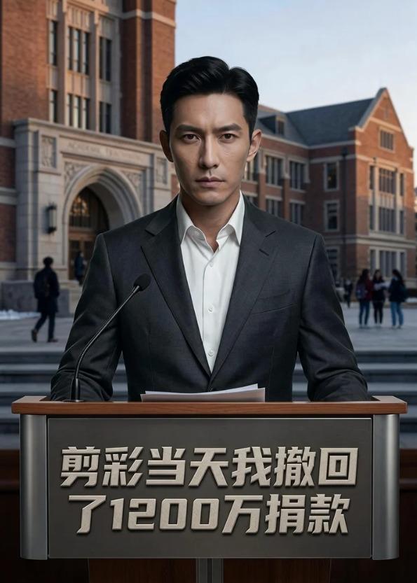 剪彩当天我撤回了 1200 万捐款 AI(全集)