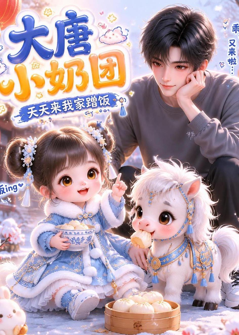 大唐小奶团，天天来我家蹭饭 动漫(全集)