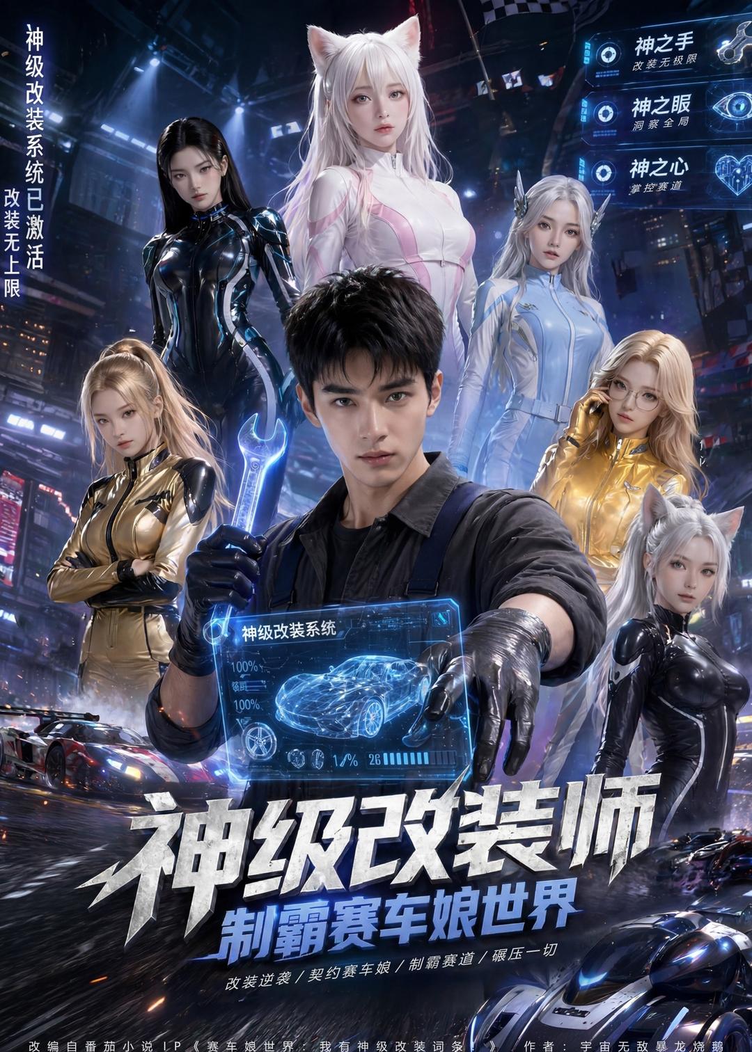 神级改装师制霸赛车娘世界 AI(全集)