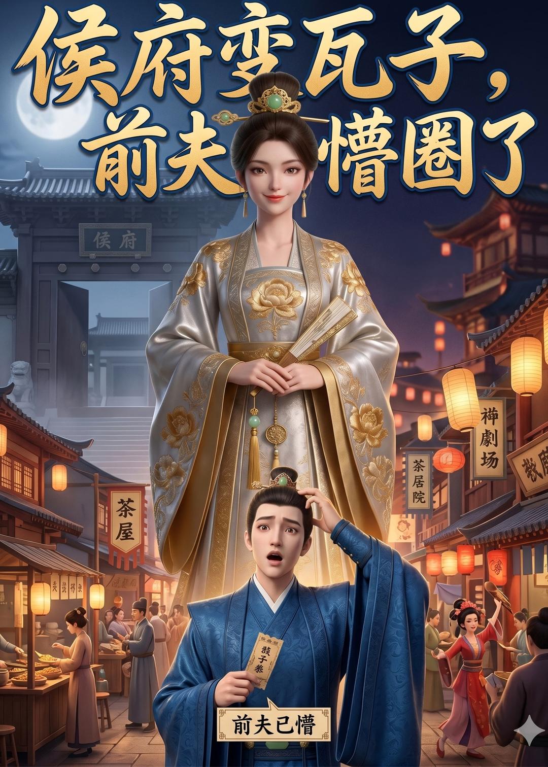 侯府变瓦子，前夫懵圈了 动漫(全集)