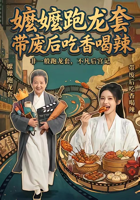 嬷嬷跑龙套，带废后吃香喝辣 Ai漫剧(全集)