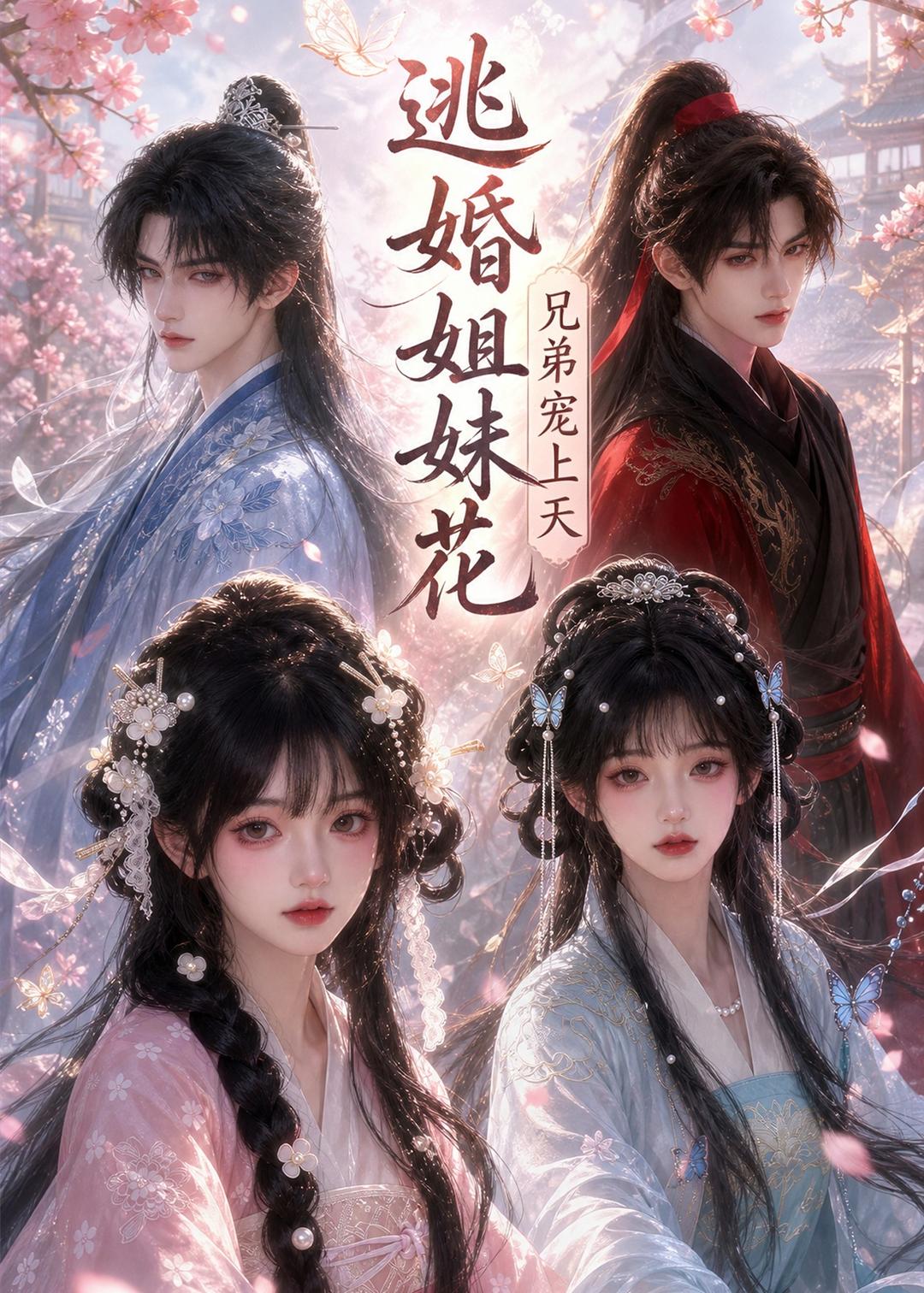 逃婚姐妹花，兄弟宠上天 漫剧(全集)