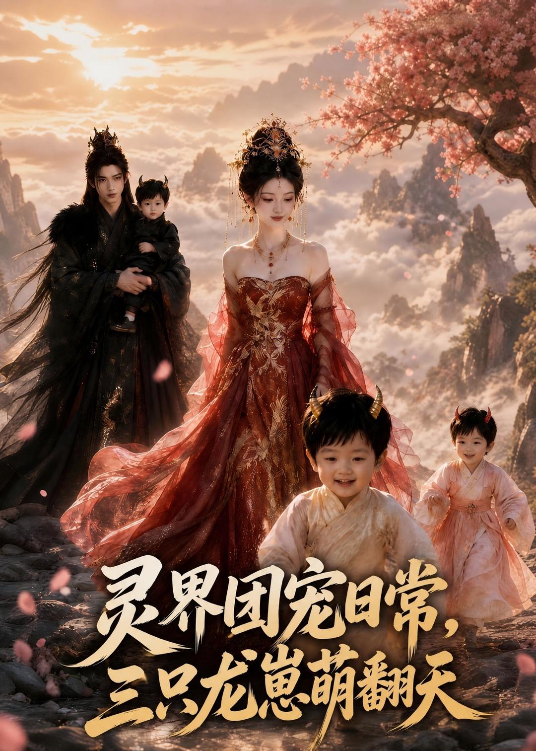 灵界团宠日常-三只龙崽萌翻天 漫剧(全集)